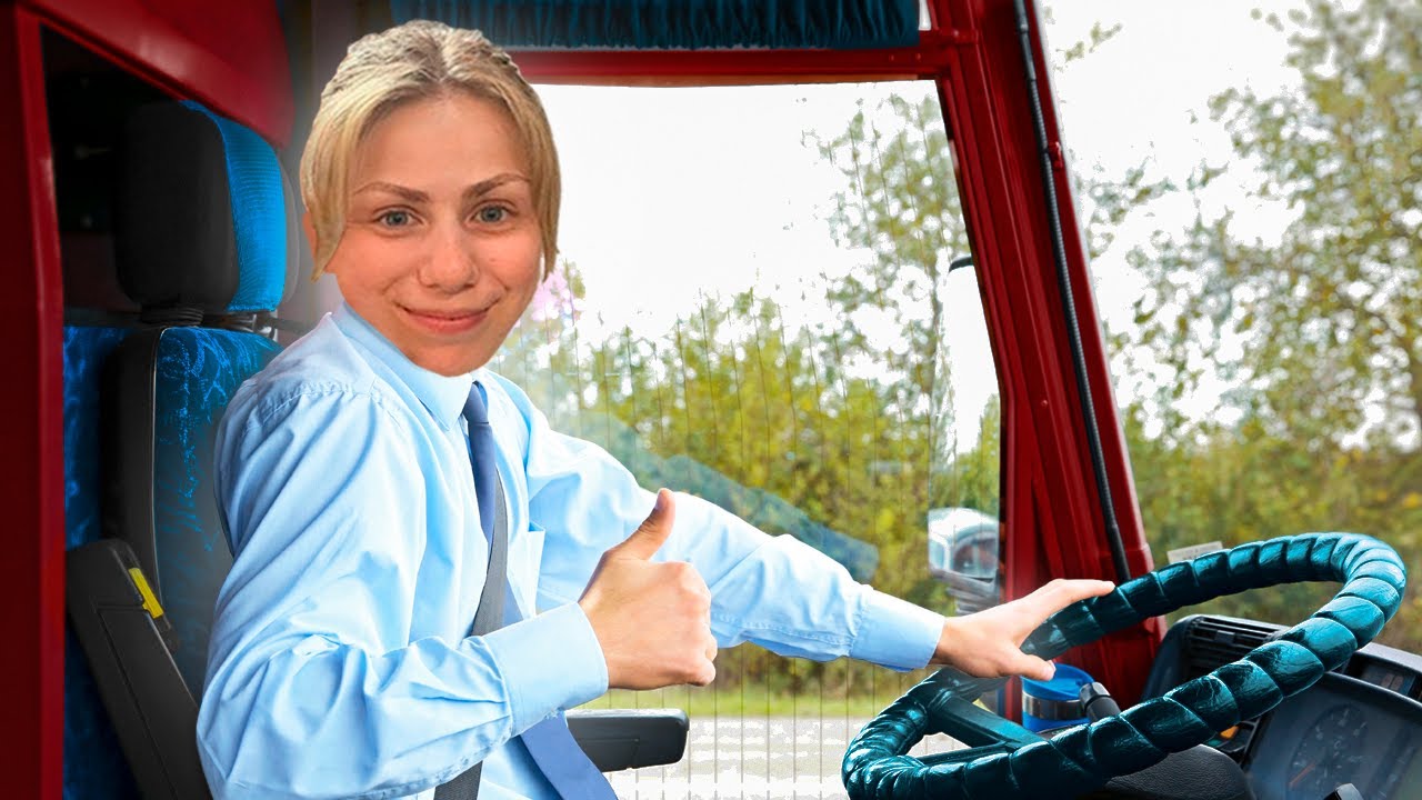 Var BUSCHAUFFØR for en DAG... | Truck Simulator