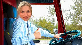 Var BUSCHAUFFØR for en DAG... | Truck Simulator