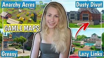 UDFORSKER GAMLE FORTNITE MAPS