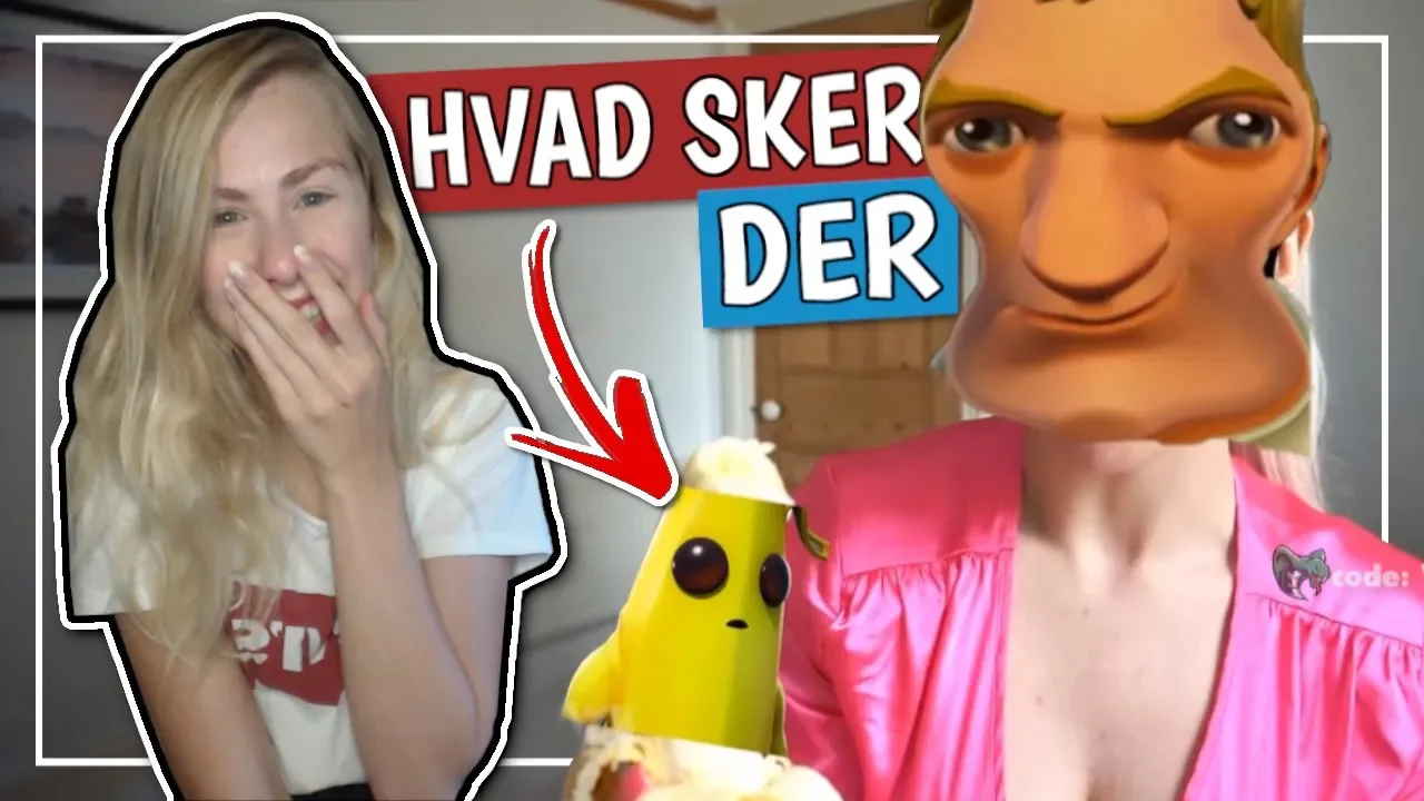 REAGERER PÅ SJOVE FORTNITE MEMES