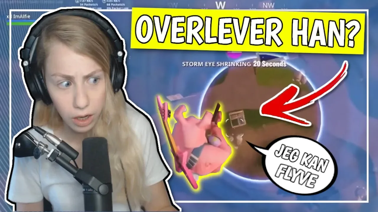 REAGERER PÅ DE SJOVESTE FORTNITE FAILS #2