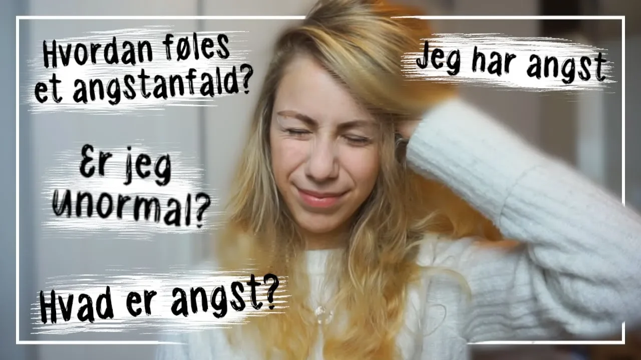 En seriøs snak om angst.