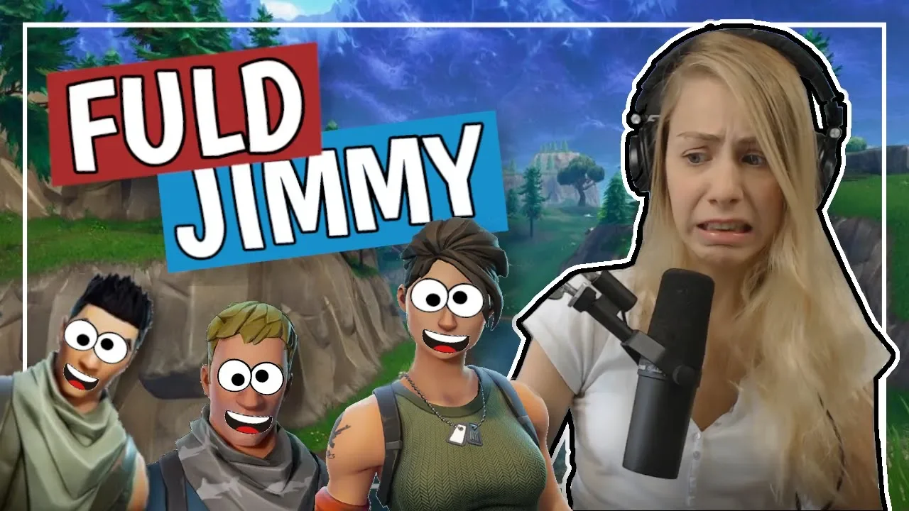 JIMMY CHALLENGE I SQUADS!? (FORTNITE DANSK)