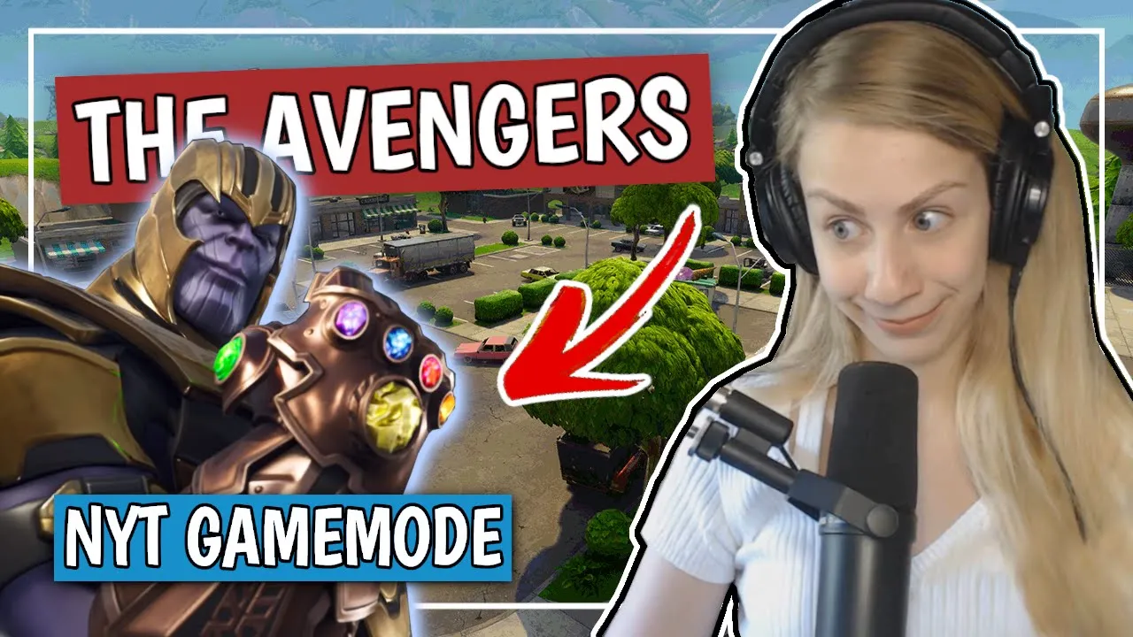 REAGERER PÅ AVENGERS I FORTNITE + WINS (FORTNITE DANSK)