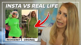 Den falske side af Instagram.