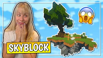 Jeg prøver: Skyblock i Minecraft