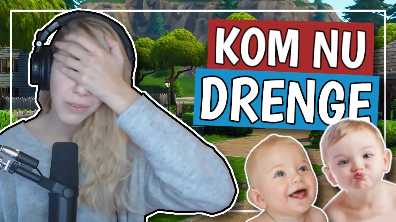 DE MEST INTENSE GAMES *STRESS* (FORTNITE DANSK)