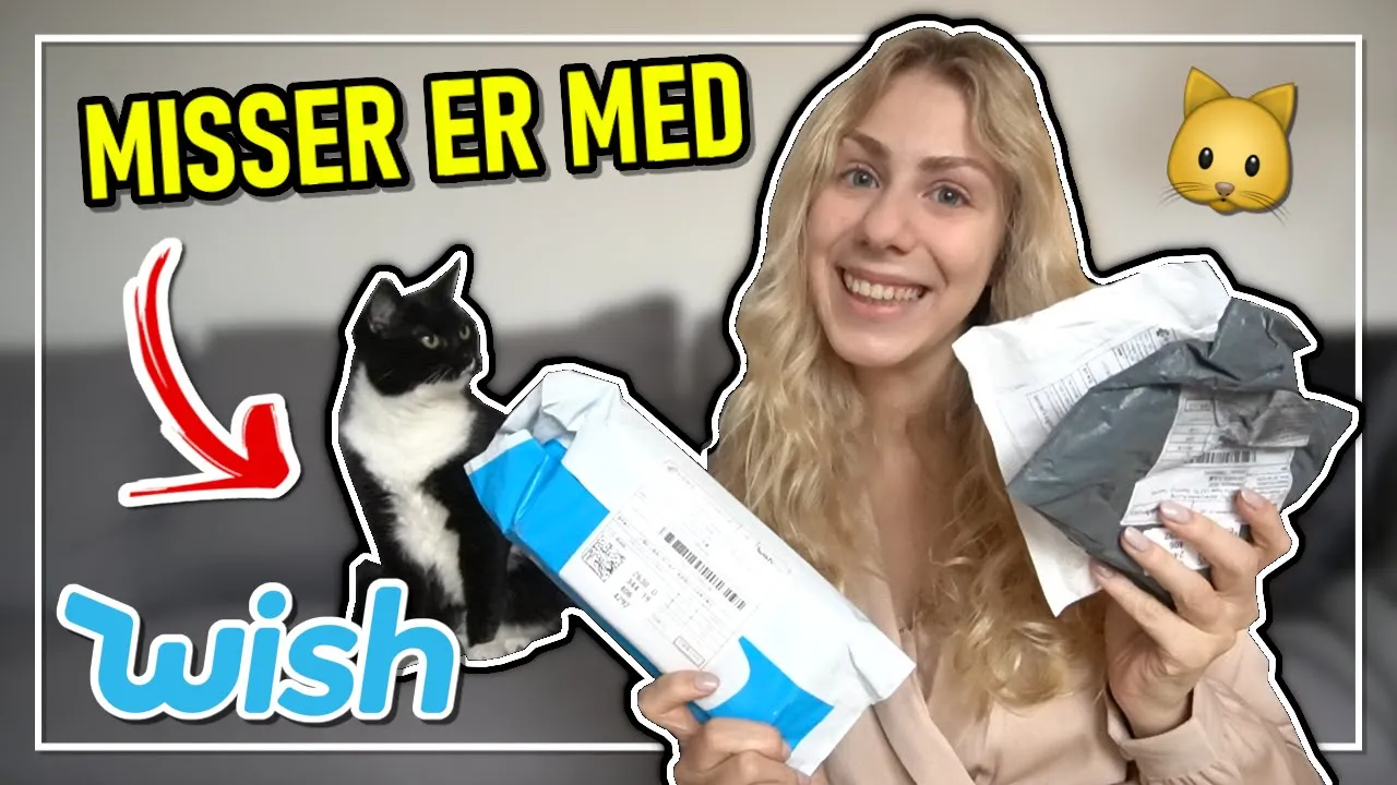 JEG ÅBNER PAKKER FRA WISH