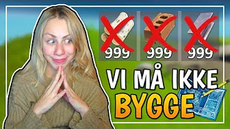 NO BUILD CHALLENGE *HARDCORE* (FORTNITE DANSK)