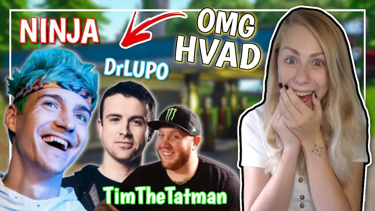 JEG ER I GAME MED NINJA, DrLUPO, TIMTHETATMAN & EG MONSTER