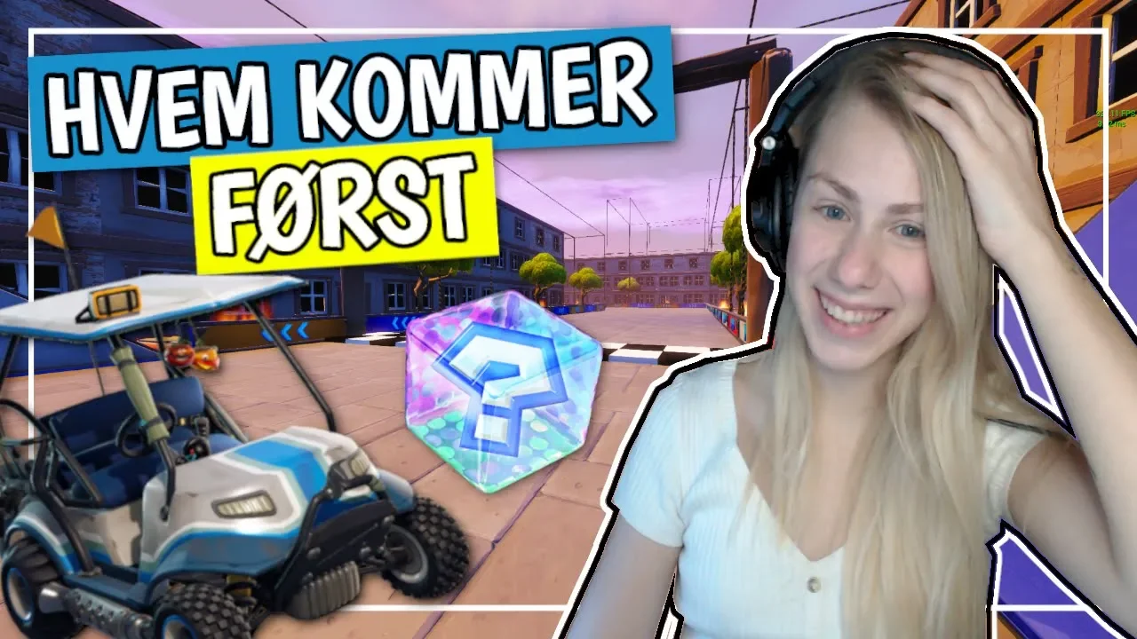 MARIO KART I FORTNITE *HUSK SIKKERHEDSSELE*