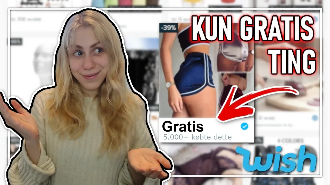 JEG KØBER KUN "GRATIS" TING PÅ WISH