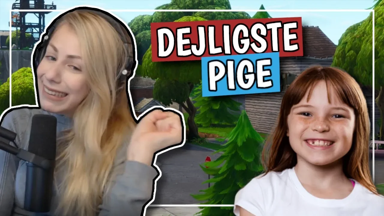 SPILLER MED SØDE NADIA *2 WINS* (FORTNITE DANSK)