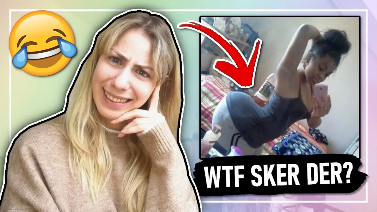 REAGERER PÅ DE SJOVESTE PHOTOSHOP FAILS