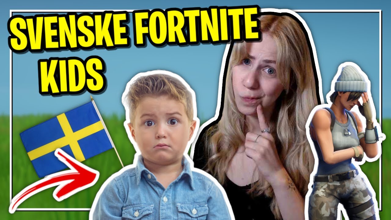 JEG CARRYER EN LILLE DRENG FRA SVERIGE