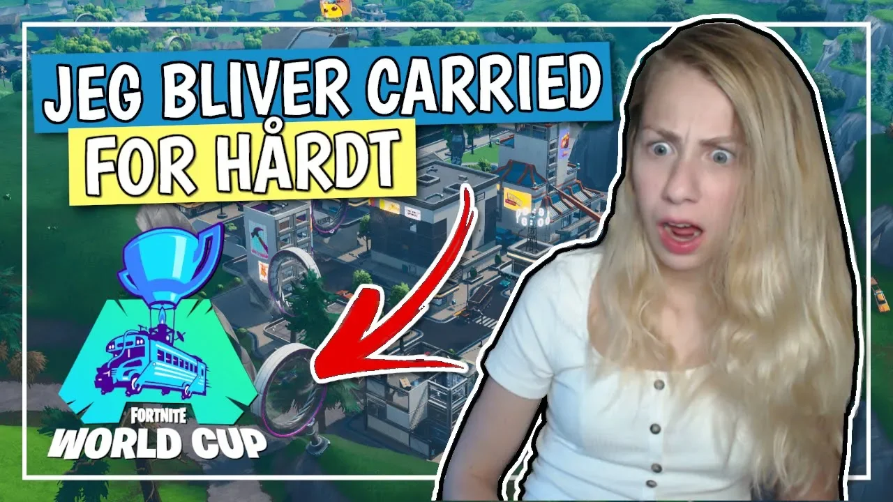 SPILLER MED EN WORLD CUP CHAMPION (FORTNITE DANSK)