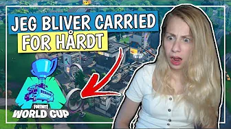 SPILLER MED EN WORLD CUP CHAMPION (FORTNITE DANSK)