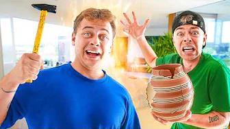 Smadrer Mortens nye lejlighed