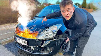 Min Første Bilulykke