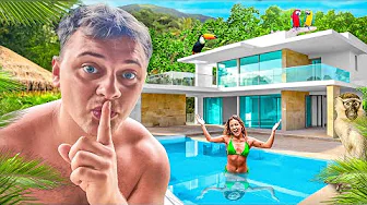 Overnatter i en Junglehytte