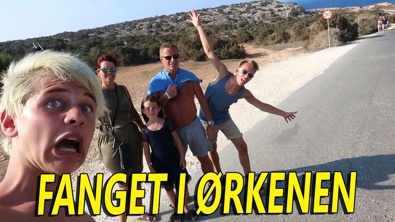 FAMILIEN MÜNSTER FANGET I ØRKENEN!!