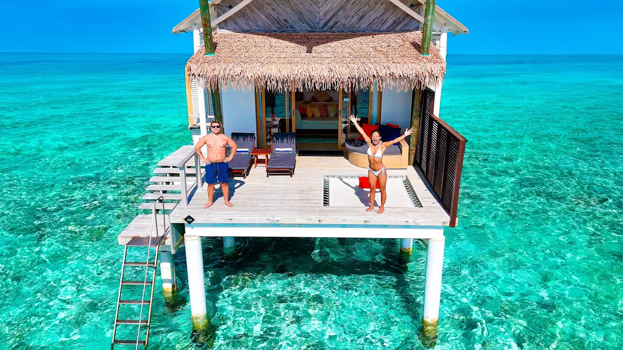Vores 40.000 kr Hytte på Maldiverne!