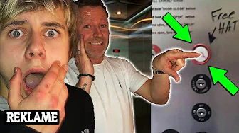 FAR TRYKKER PÅ NØDHJÆLPS KNAPPEN I ELEVATOREN!