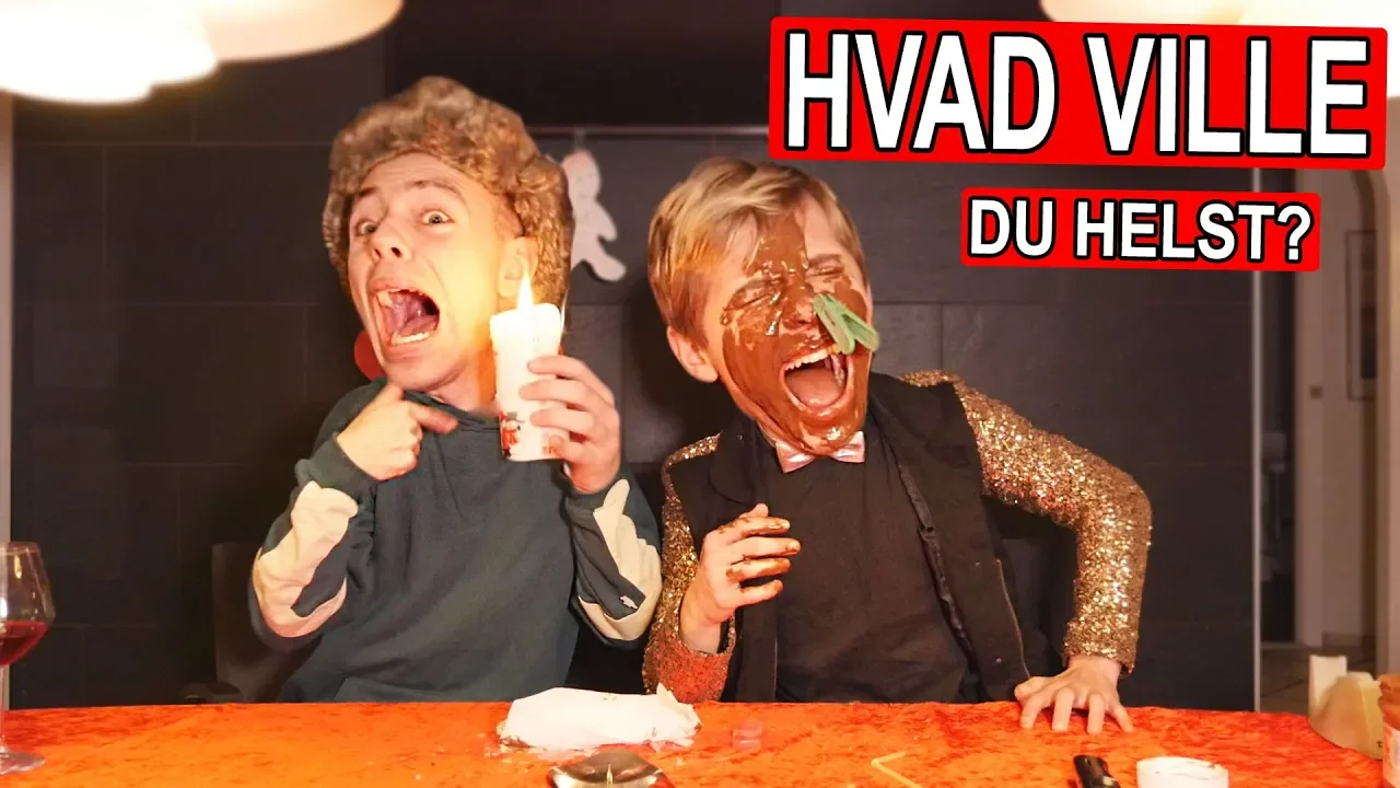 HVAD VIL DU HELST? Brændes af stearinlys VS drikke dit spyt?