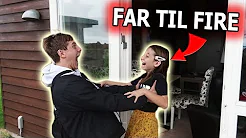 Besøger Naja Under Optagelserne