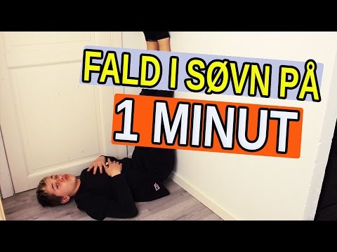 SÅDAN KAN DU FALDE I SØVN PÅ ET MINUT!