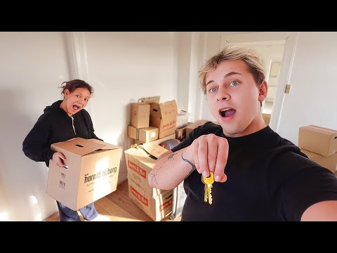 Flytter ind i Lejligheden (første overnatning)