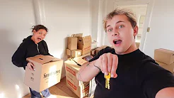 Flytter ind i Lejligheden (første overnatning)