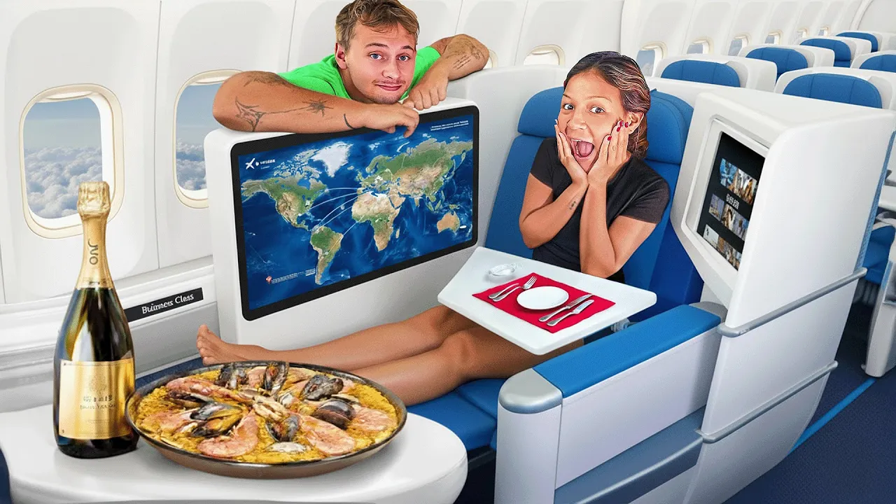 Overrasker Laila med BUSINESS CLASS