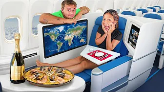 Overrasker Laila med BUSINESS CLASS