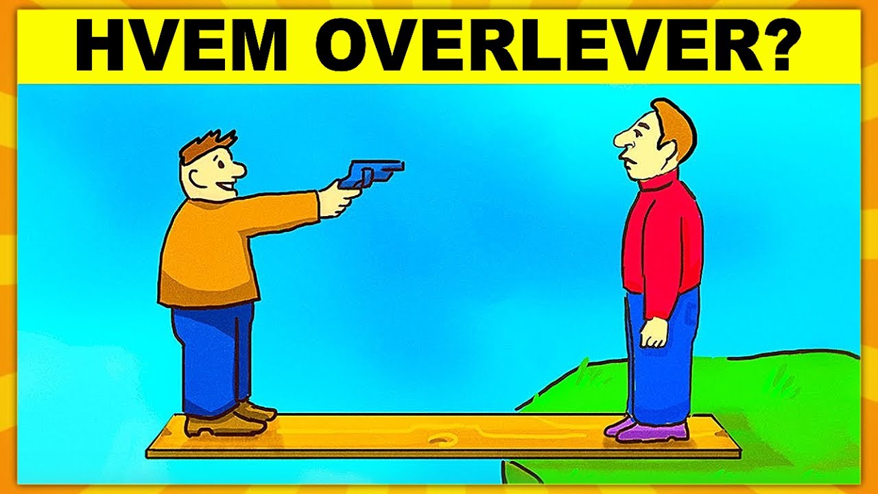 30 SIMPLE Gåder Som 98,3% IKKE Kan Løse!