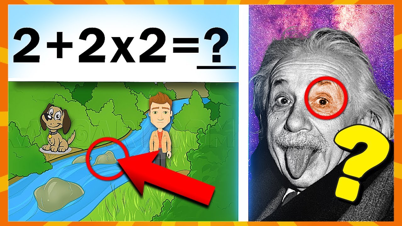 25 LETTE Gåder Som 98,5% Ikke Kan løse!