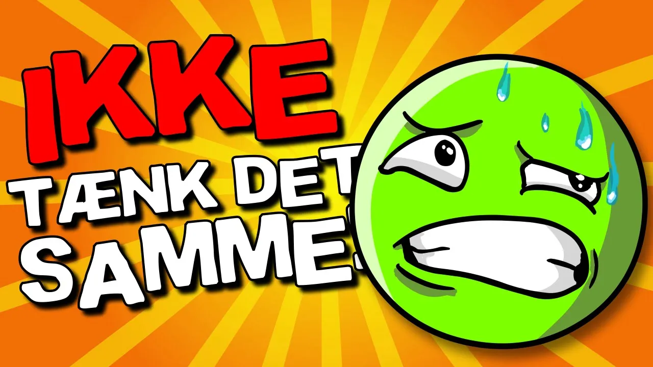 Du Må IKKE Tænke På Det Samme Som Mig! (CHALLENGE)