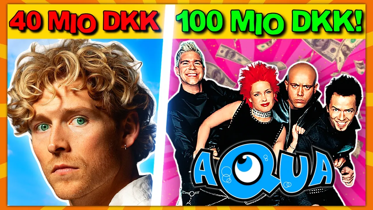 10 Rigeste Danske Musikere!