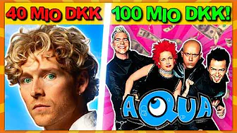 10 Rigeste Danske Musikere!