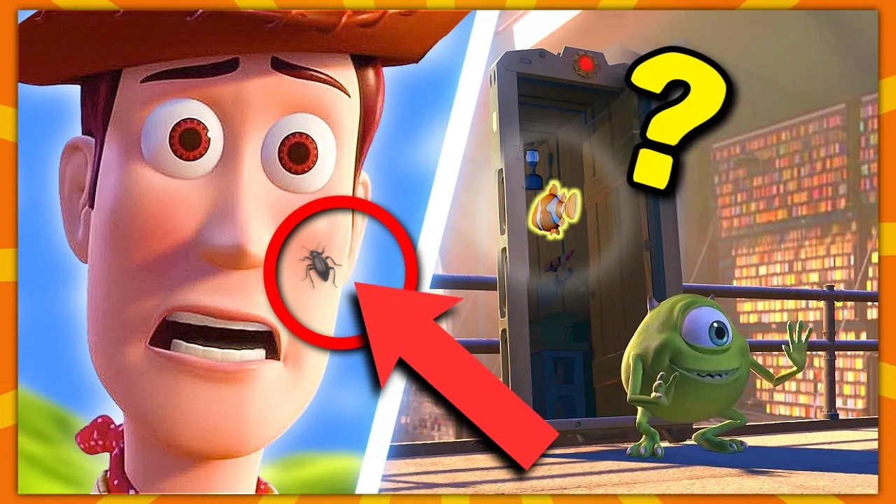 25 Skjulte Easter Eggs I Disney Film!