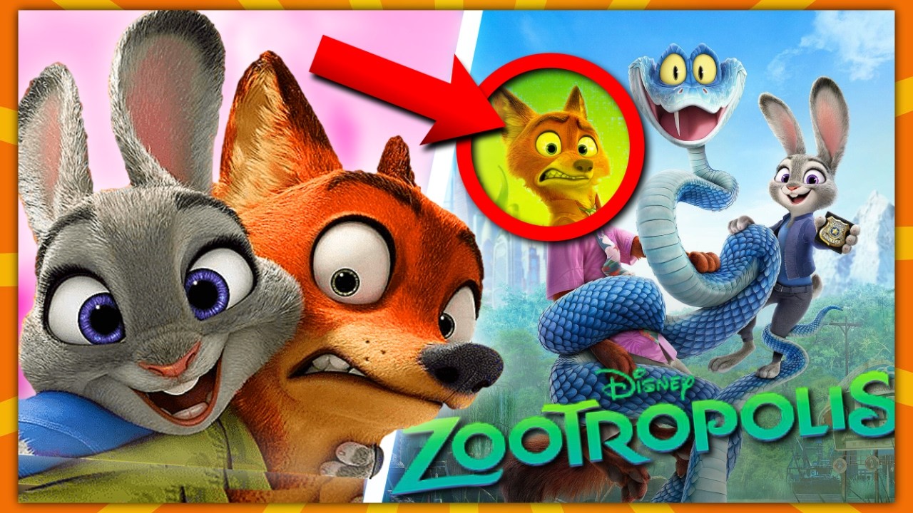 10 Ting Du Ikke Vidste Om Zootropolis!