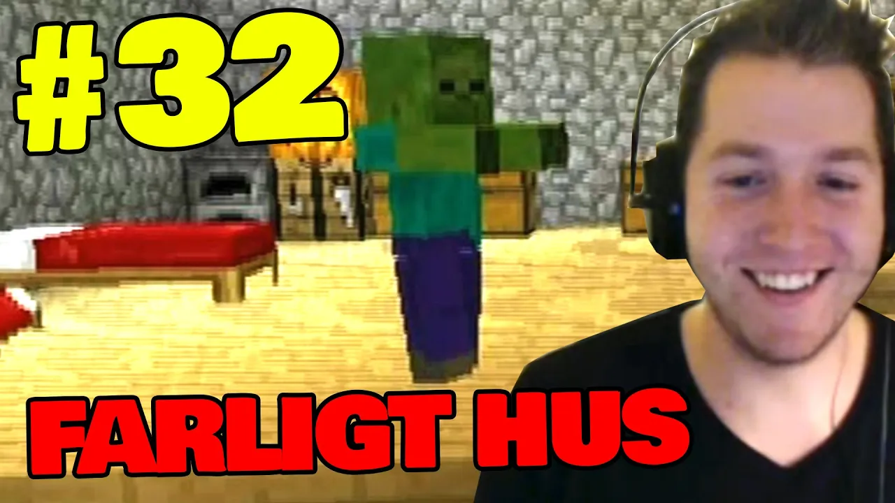 MINECRAFT SERIEN - EPISODE #32 - CREEPER I HUSET! - CoolageBrothers [Re-Upload]