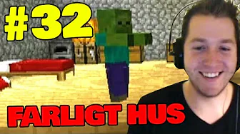 MINECRAFT SERIEN - EPISODE #32 - CREEPER I HUSET! - CoolageBrothers [Re-Upload]