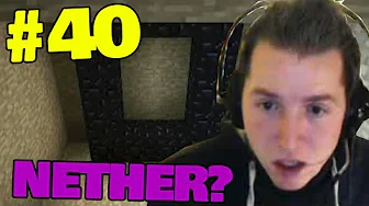 MINECRAFT SERIEN - EPISODE #40 - NETHER PORTAL! - CoolageBrothers [Re-Upload]