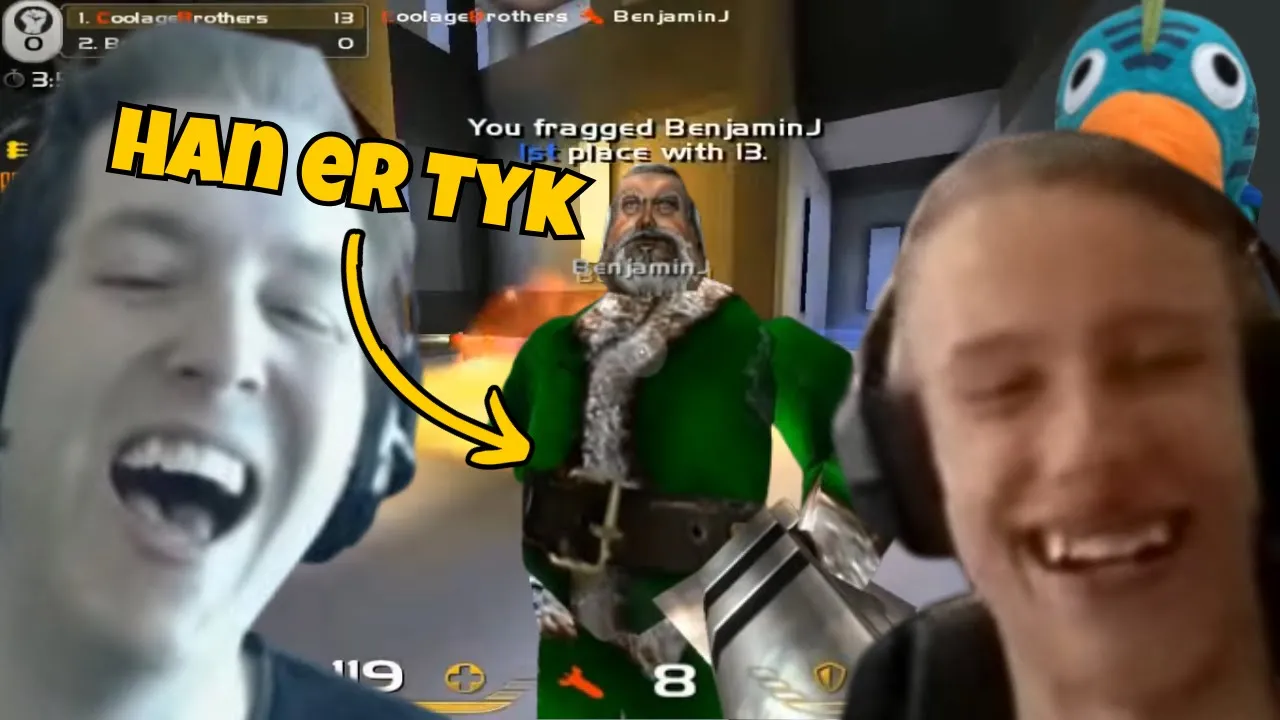 DEN GRØNNE JULEMAND! (Quake Live) - CoolageBrothers [Re-Upload]