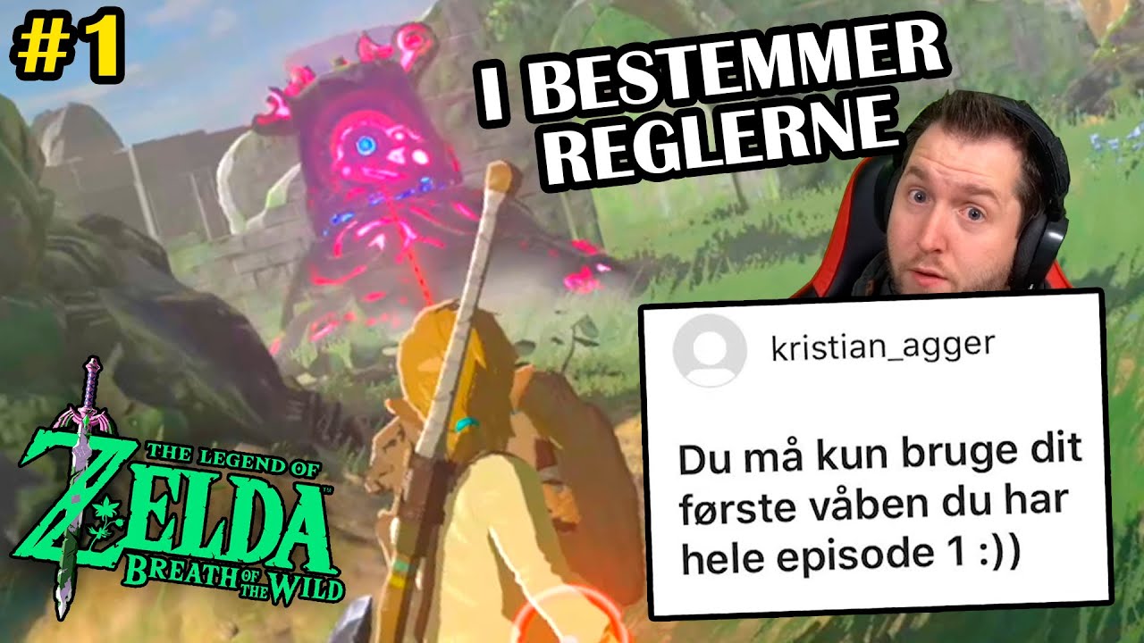 ZELDA BOTW SERIEN - EPISODE 1: KUN ET VÅBEN! - Mewkel [Re-Upload]