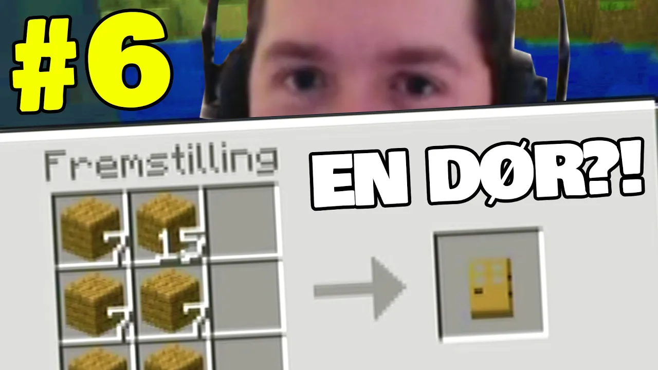 MINECRAFT SERIEN - EPISODE #6 - JEG HAR LAVET EN DØR! - CoolageBrothers [Re-Upload]