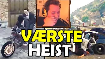 DÅRLIGSTE TEAM I HEIST! (Grand Theft Auto V Online) - CoolageBrothers [Re-Upload]