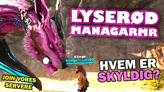MYSTERIET OM DEN LYSERØDE MANAGARMR! (ARK: Survival Evolved) - Mewkel
