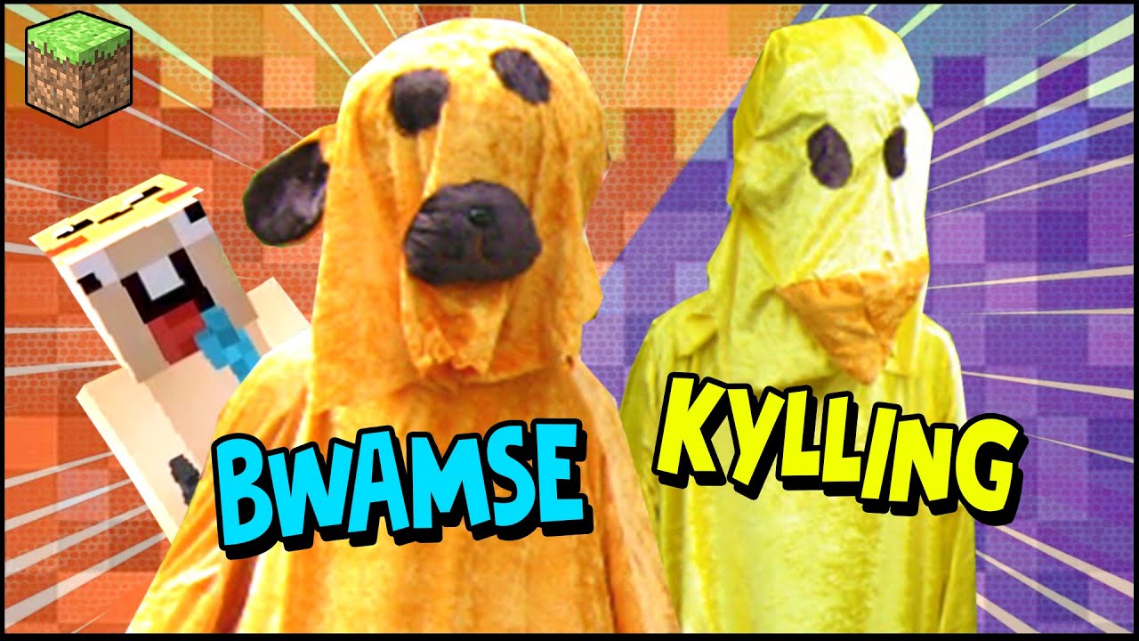 BAMSE OG KYLLING PÅ FRI FOD! (Minecraft) - Mewkel [Re-Upload]